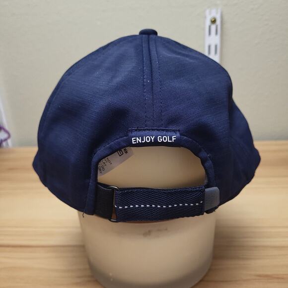 Puma Golf Mens Blue Lightweight Adjustable Strapback Baseball Cap - Picture 3 of 7